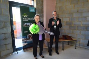 Deputy Mayor, Councillor Janice Asman and Eastleigh Councillor Paul Bicknell