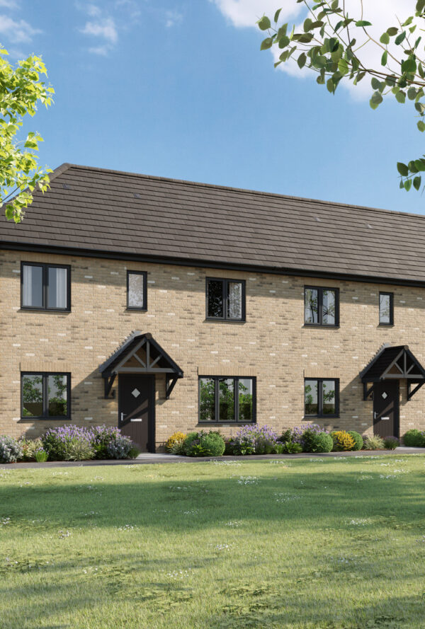 A CGI image of The Campion house type