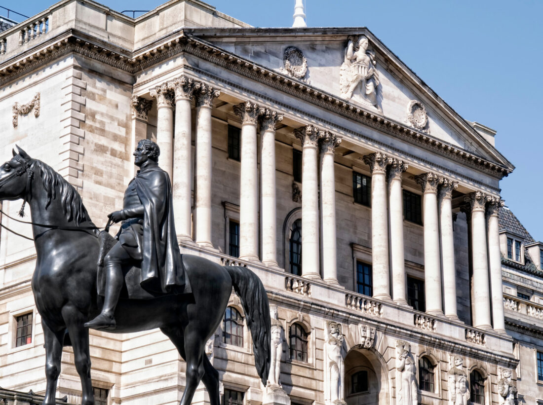 The Bank of England building