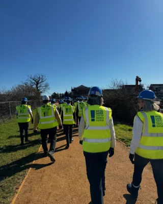 Last week, Year 10 and 11 students from @wyverncollege_  joined us at The Lower Acre, guided by @watesgroup  to explore career opportunities in construction 👷‍♀️

Follow us to keep up with our community projects and development activity 📲