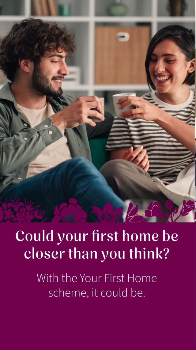 With the new #YourFirstHome scheme, you could buy your brand-new home with just a 2.5% deposit and a 20% government-backed equity loan. With less to borrow, your mortgage could be more affordable, helping make your first home within reach.
 
*Subject to full scheme terms and conditions
 
Read more on our website [link in bio].